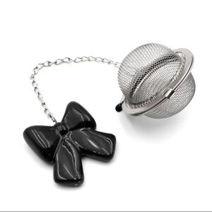 3 for $15 SALE Target Bullseye Playground Black Bow Tea Steeper, Coquette